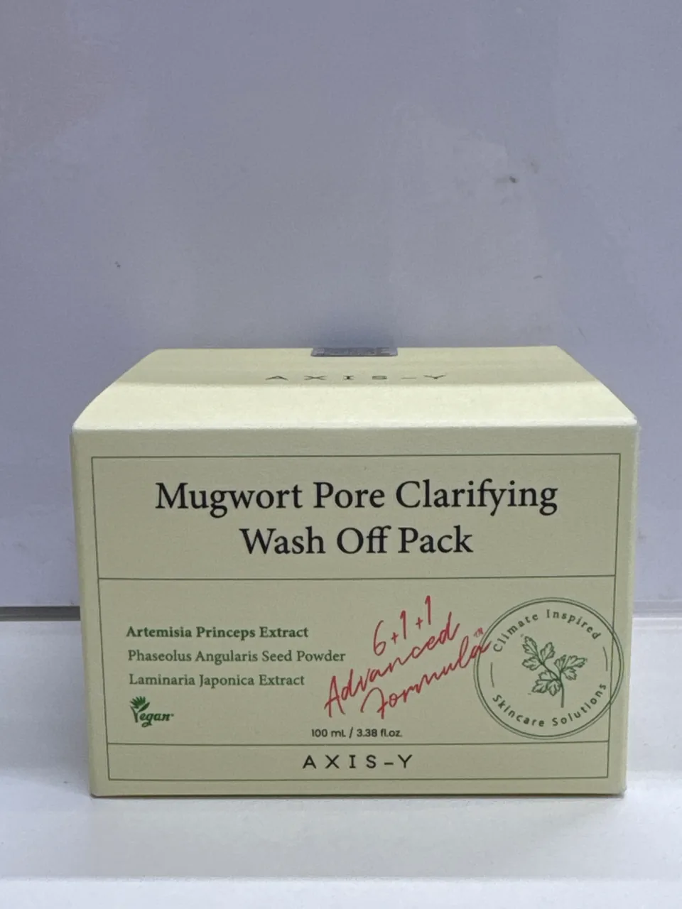 AXIS - Y Mugwort Pore Clarifying Wash Off Pack / Очищающая глиняная маска с полынью