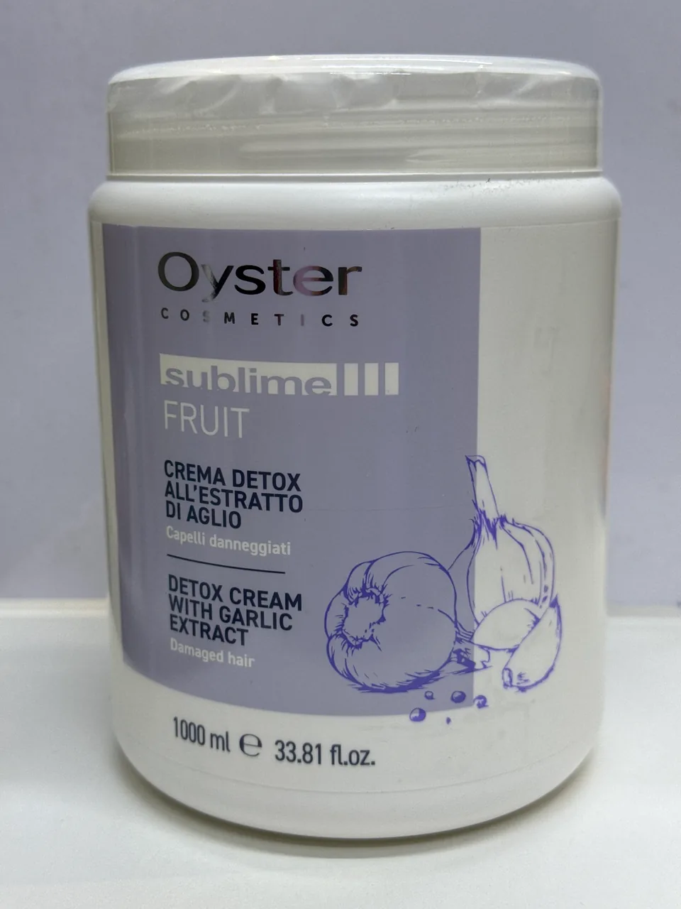 Oyster Sublime FRUIT / Укрепляющая маска с экстрактом чеснока Детокс ( ИТАЛИЯ )