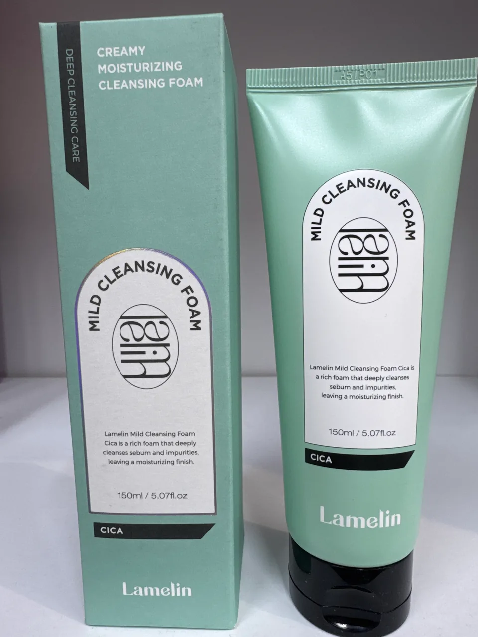 Lamelin СREAMY MOISTURIZING CLEANSING FOAM MILD CLEANSING FOAM
