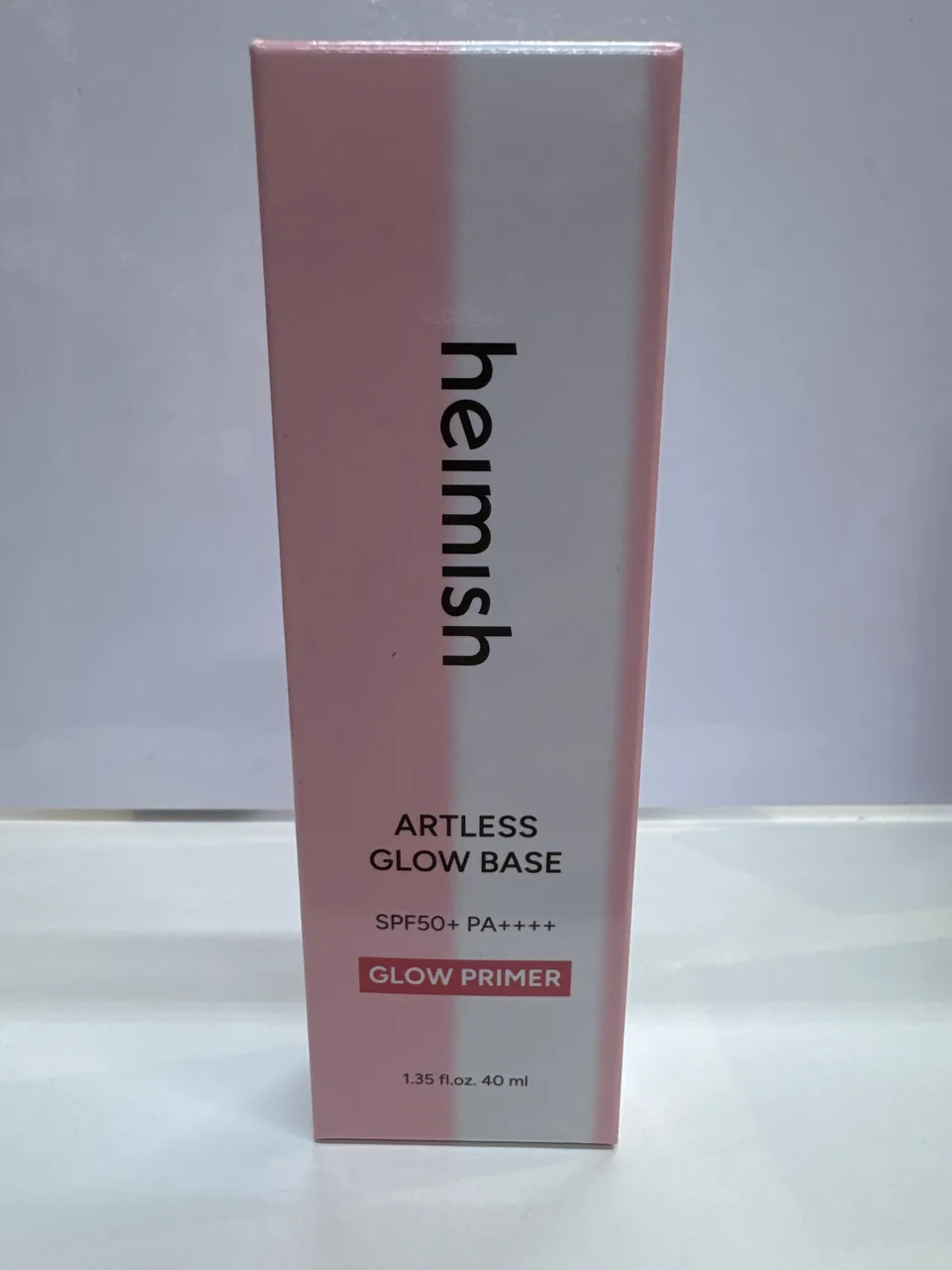 GLOW PRIMER heimish  ARTLESS GLOW BASE  SPF 50 + PA ++++