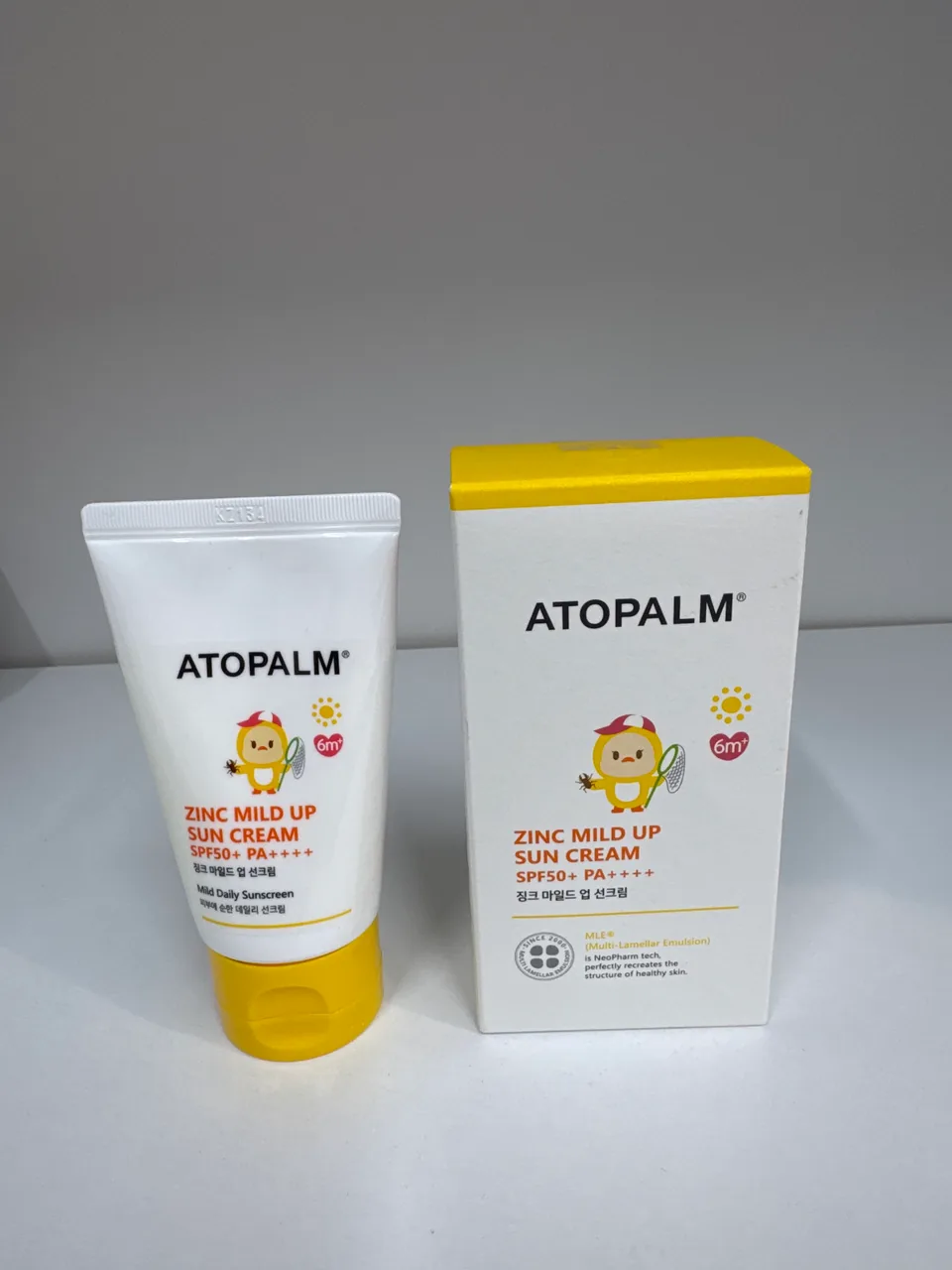 ATOPALM ZINK MILD UP SUN CREAM SPF 50+ PA ++++ ДЕТСКИЙ SPF