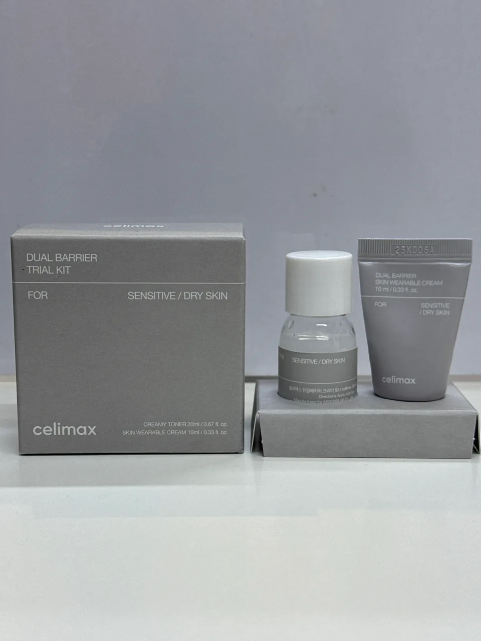 Celimax DUAL BARRIER TRIAL KIT FOR SENSITIVE / DRY SKIN