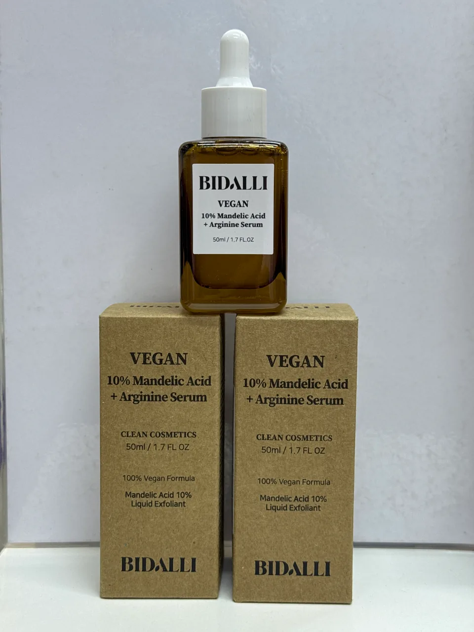 BIDALLI VEGAN 10% Mandelic Acid + Arginine Serum Clean cosmetick