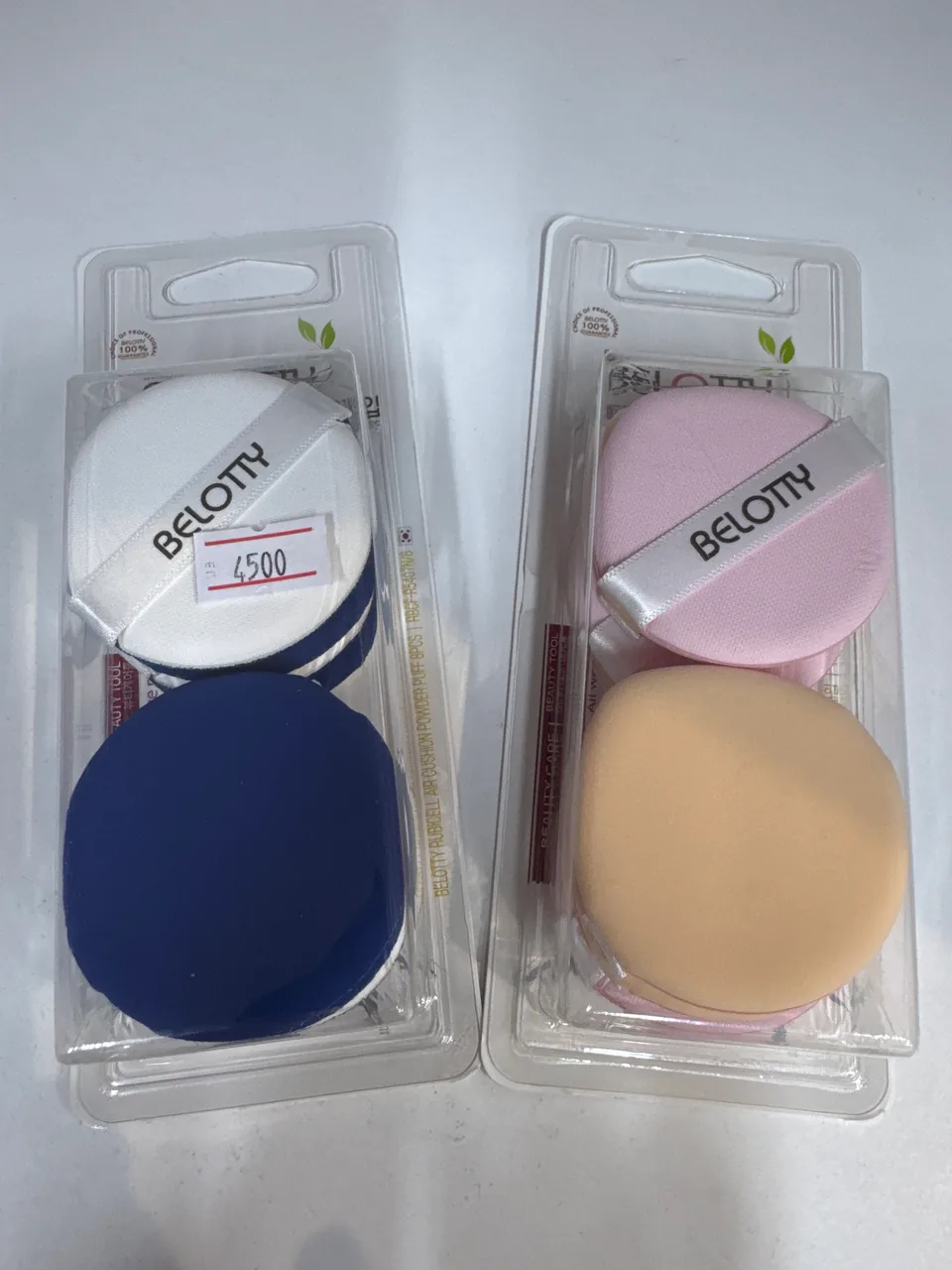 Пуф для макияжа ( розовый ) RBC - R5507 N/8 pcs Belotty