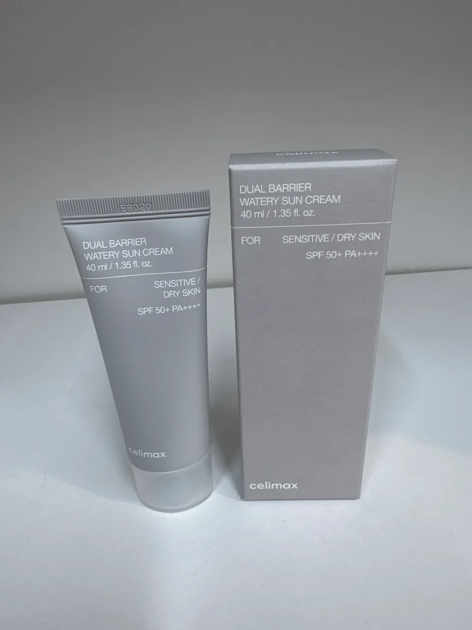 celimax DUAL BARRIER WATERY SUN CREAM SENSITIVE / DRY SKIN SPF 50 + PA ++++