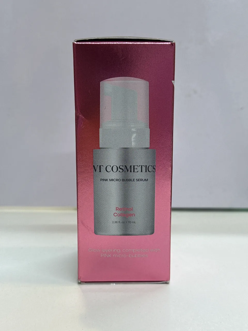 VT COSMETICS Retinol Collagen PINK MICRO BUBBLE SERUM