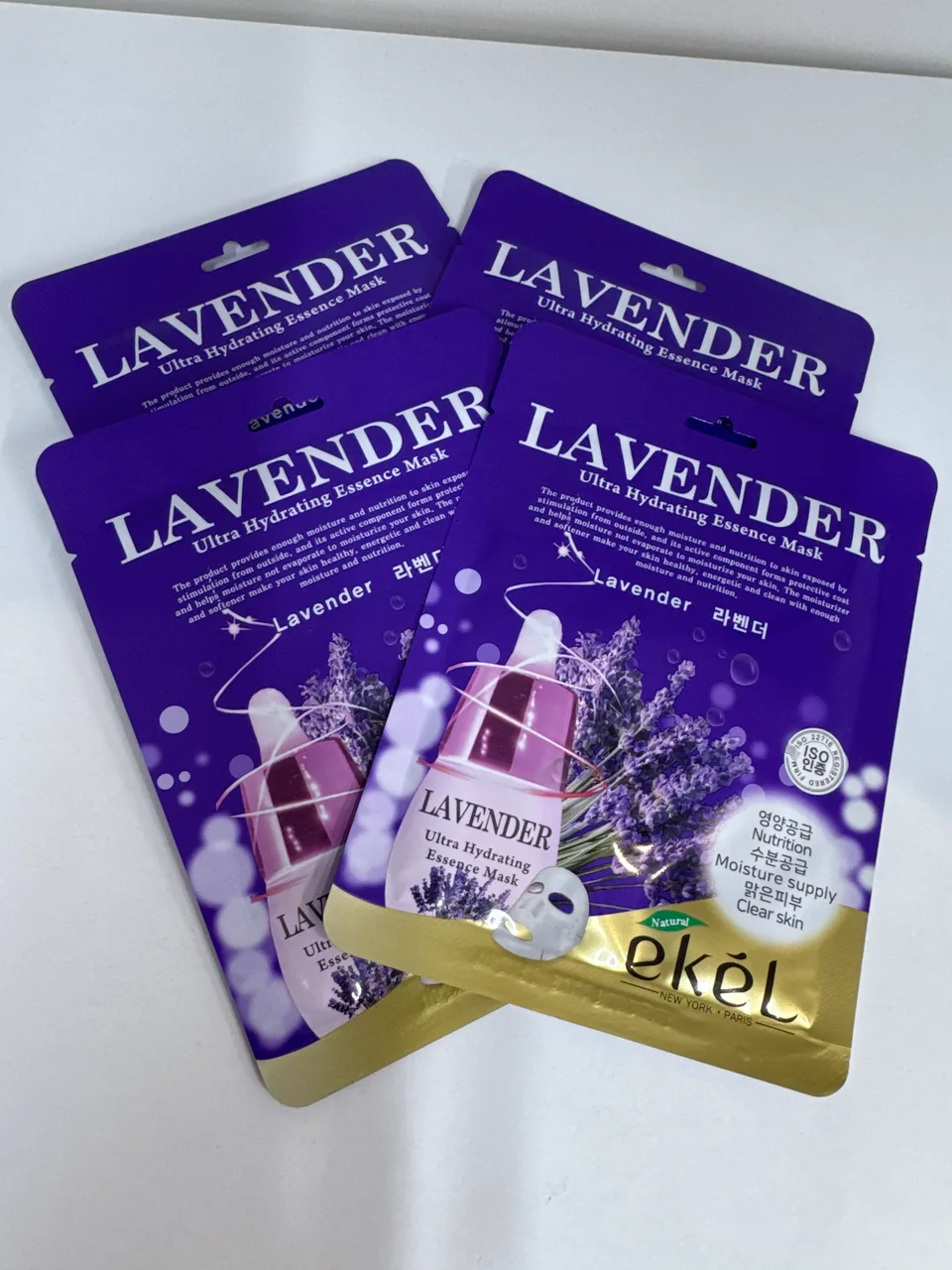 Ekel LAVENDER Ultra Hydrating Essence Mask Маска Лаванда