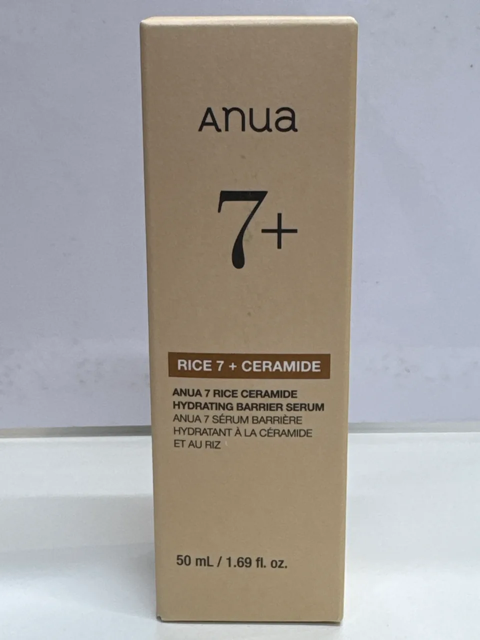 ANUA 7+/ RICE 7 + CERAMIDE / HYDRATING BARRIER SERUM