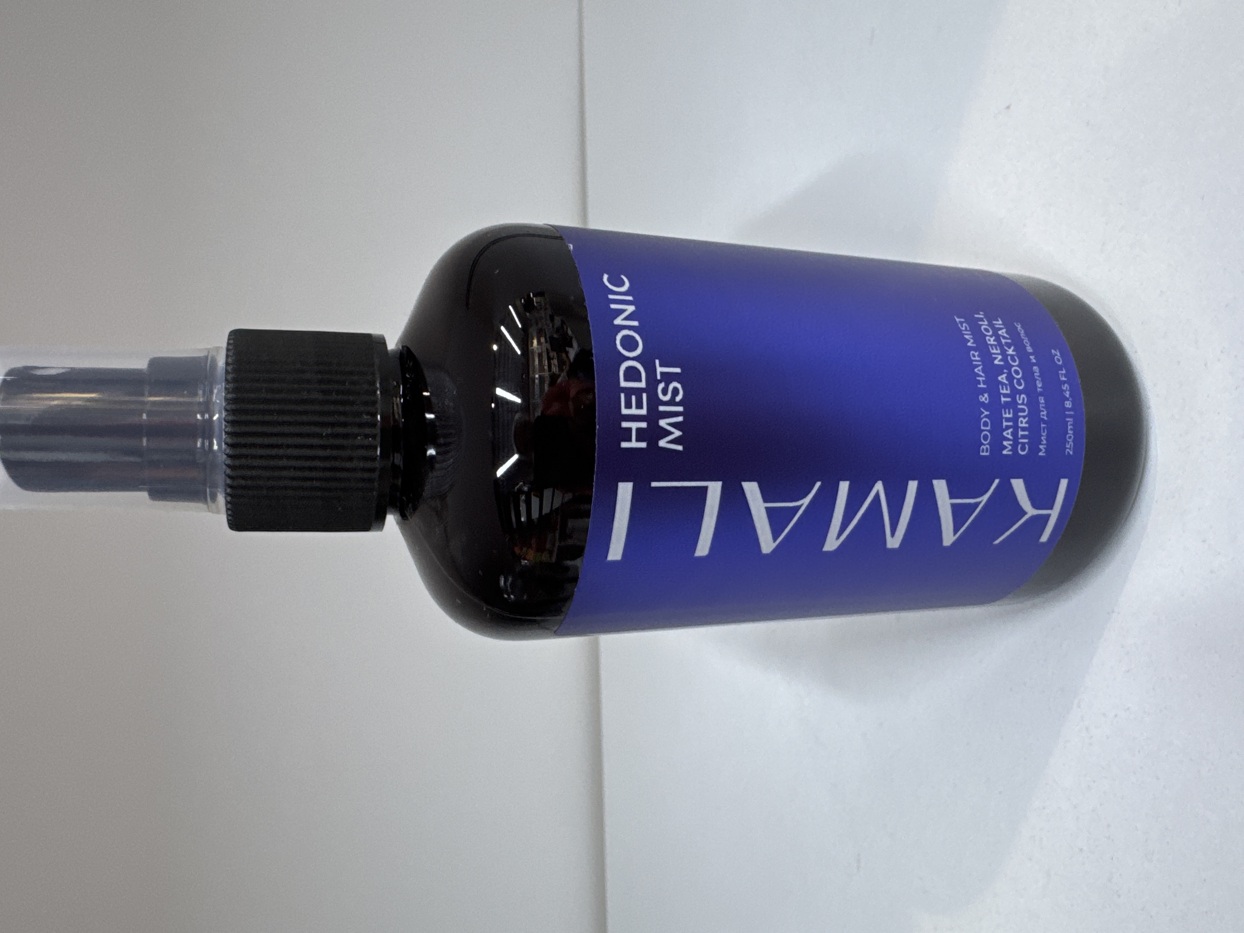 KAMALI МИСТ — Hedonic / BODY & HAIR MIST / MATE TEA , NEROLI , CITRUS COCKTAIL /МИСТ ДЛЯ ВОЛОС И ТЕЛА
