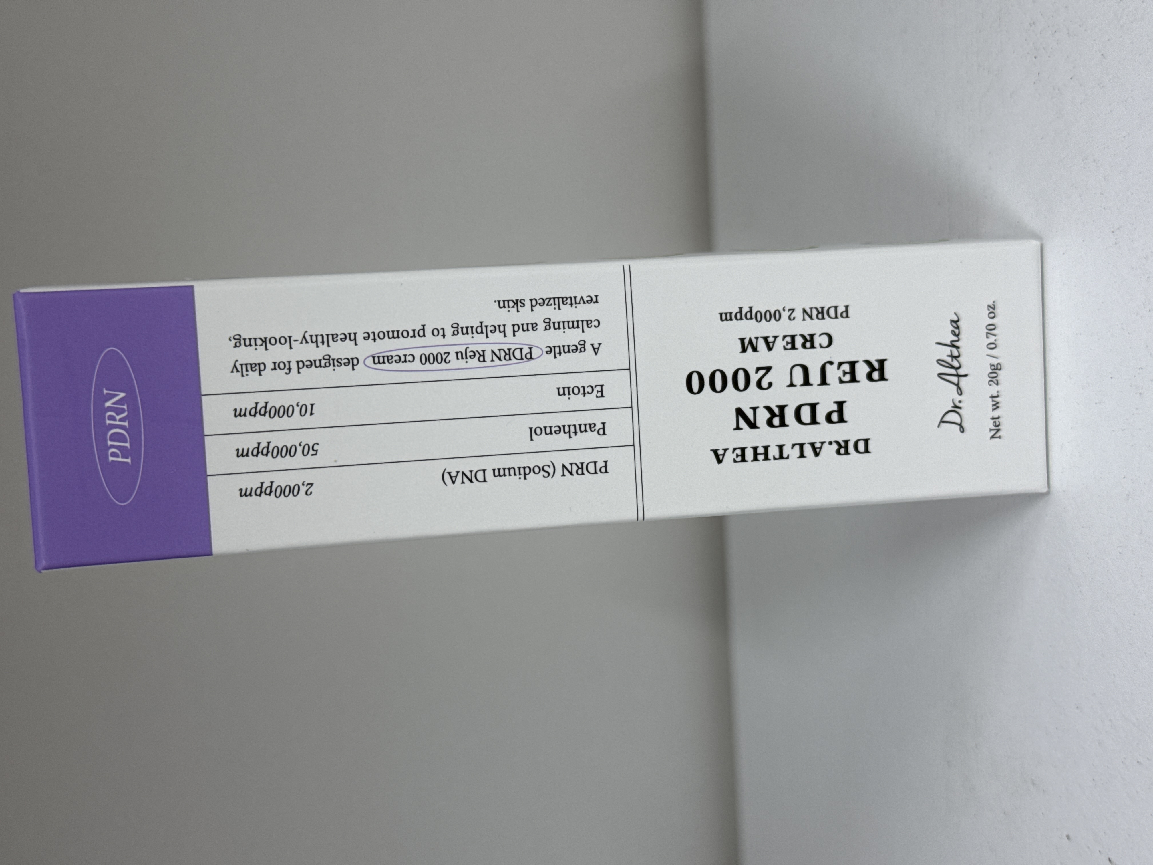 DR.ALTHEA PDRN REJU 2000 CREAM PDRN 2,000 / Восстанавливающий крем для лица