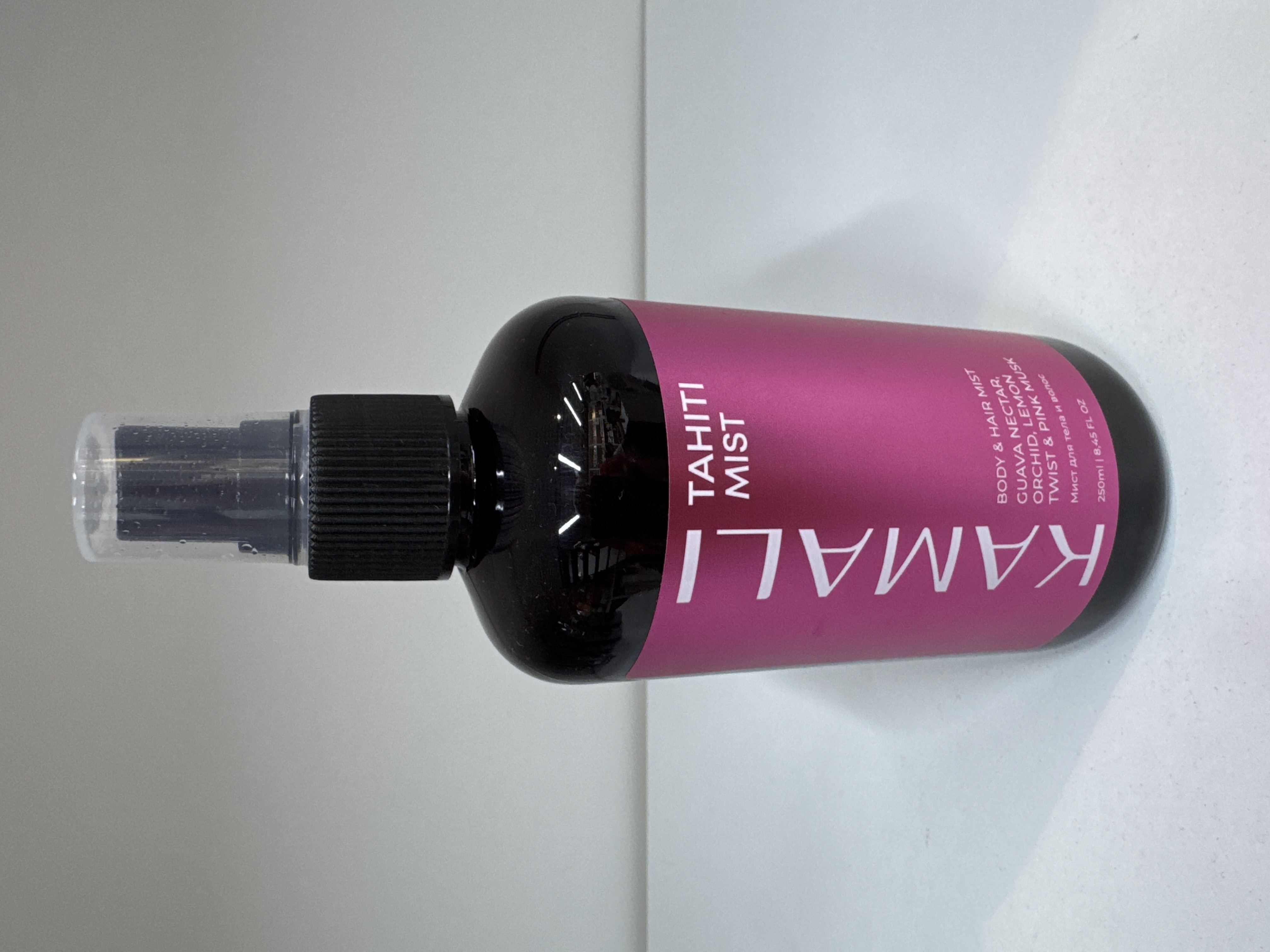 KAMALI МИСТ — BODY & HAIR MIST GUAVA NECTAR, ORCHID , LEMON TWIST & PINK MUSK / Мист для тела и волос